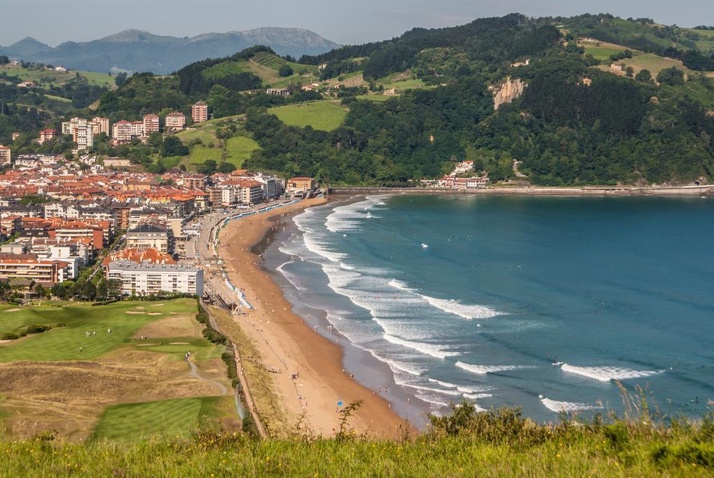Galerna Zarautz Hostel Bagian luar foto